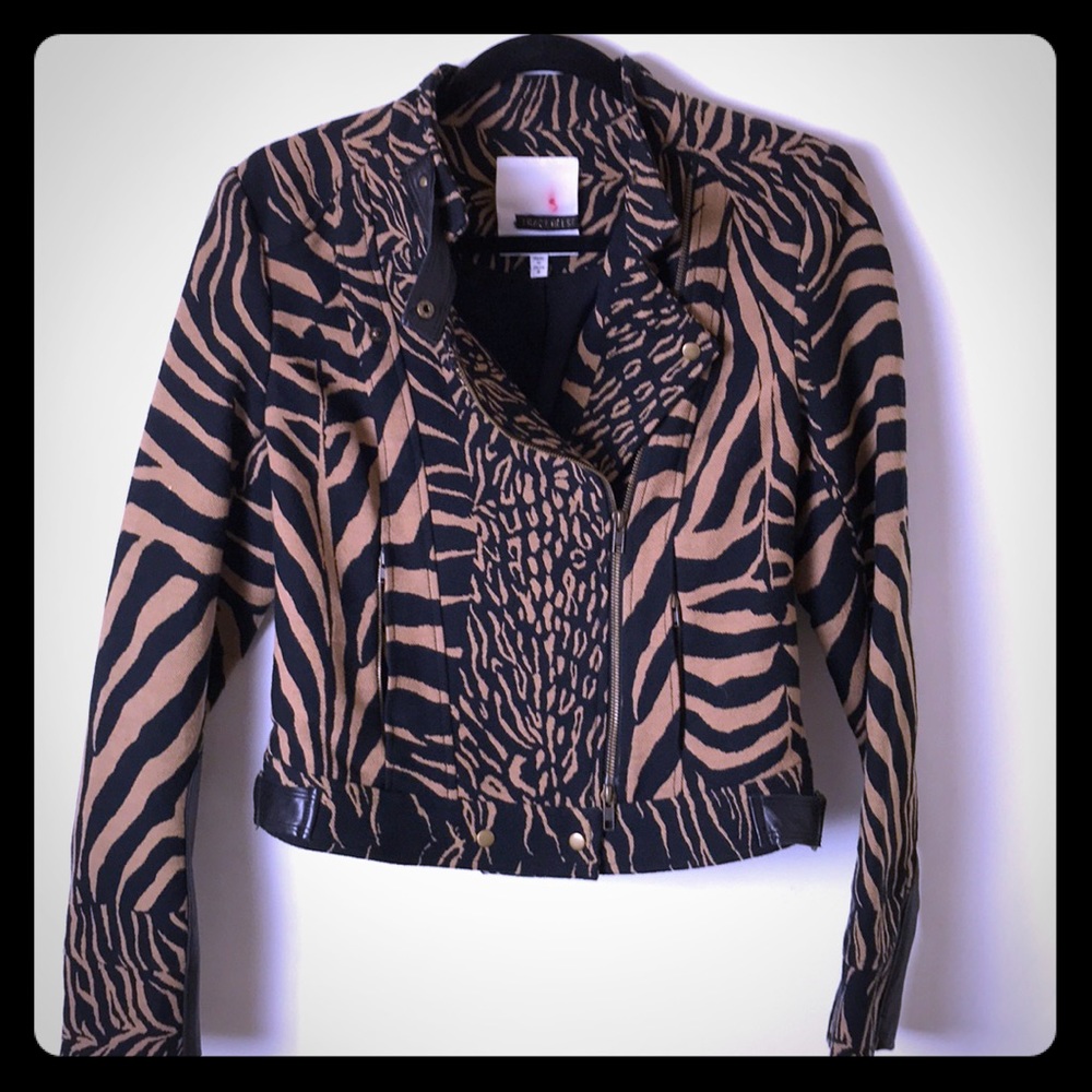 Tracy Reese Zipper jacket size 8